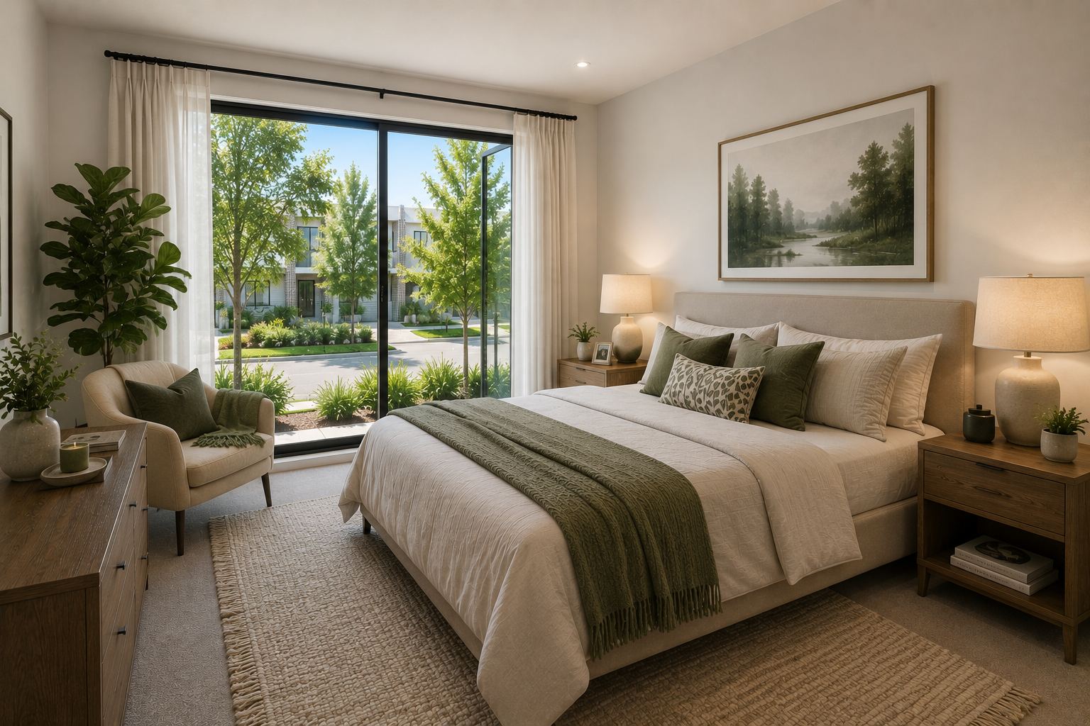Kallangur bedroom interior